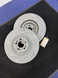 2020-2026 Mercedes-Benz Gle Gls Front Drilled Brake Rotor Pair OEM A1674211101 - eBay image 1