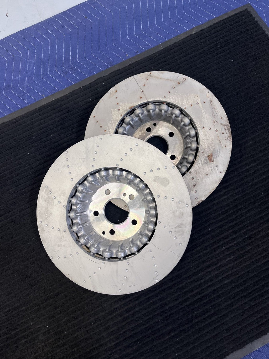 2022-2025 Mercedes-Benz Sl AMG Front Brake Rotors Pair OEM A2144210000 - eBay image 4