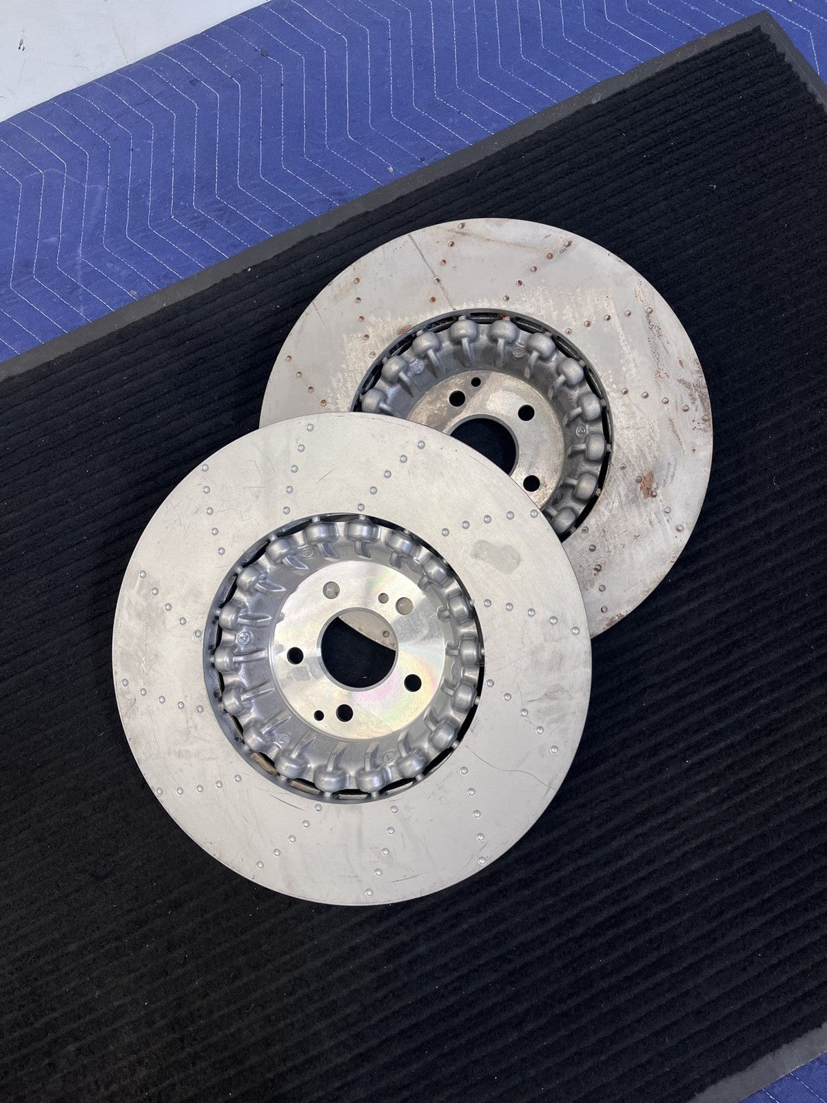 2022-2025 Mercedes-Benz Sl AMG Front Brake Rotors Pair OEM A2144210000 - eBay image 4