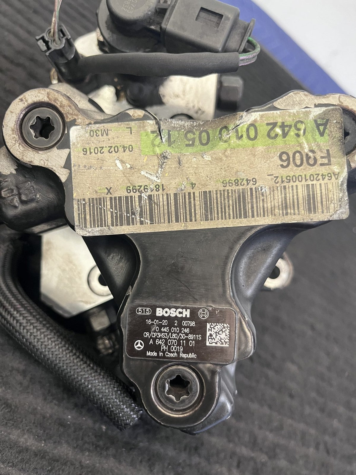 2010-2022 Mercedes-Benz Sprinter OM642 High Pressure Fuel Pump OEM A6420701101 - eBay image 2