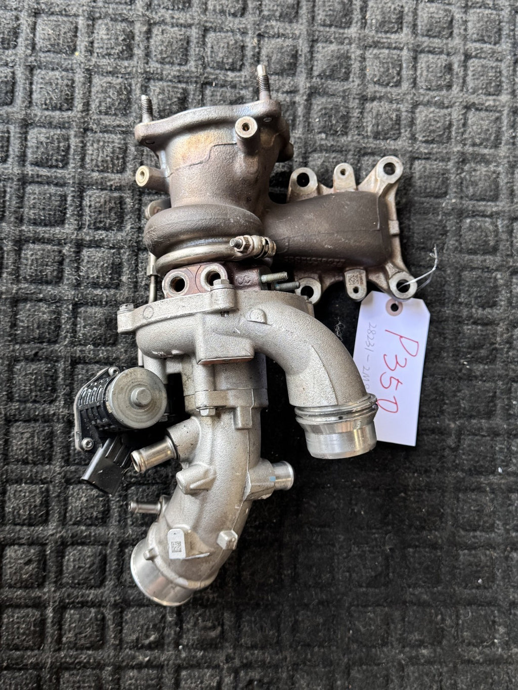 2020-2023 Hyundai Sonata 1.6L Turbo Turbocharger Turbine OEM 28231-2M820 G4FP - eBay image 1