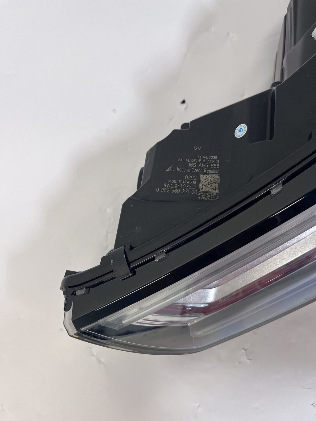 2017-2019 Audi A4 S4 LH Full LED Headlight Aftermarket Refurbished 8W0941033B - SKU P2616 - photo 2