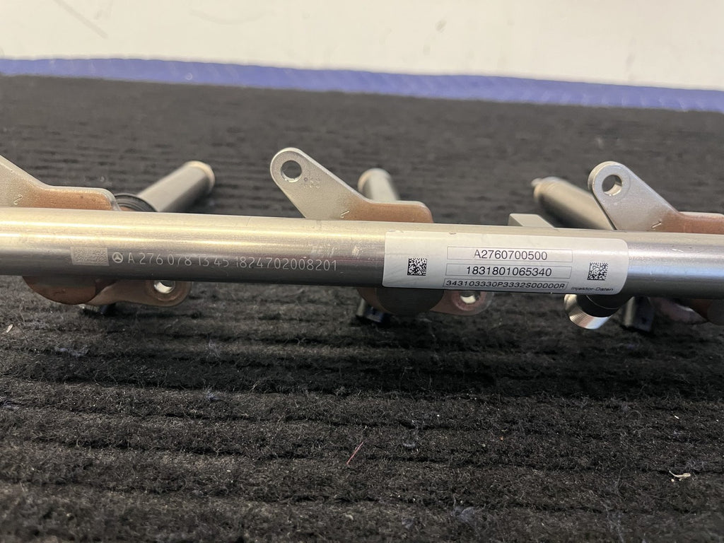 2015-2020 Mercedes-Benz C400 C43 GLE43 SLC43 Fuel Rail 3 Injectors OEM A2760700500 - eBay image 2