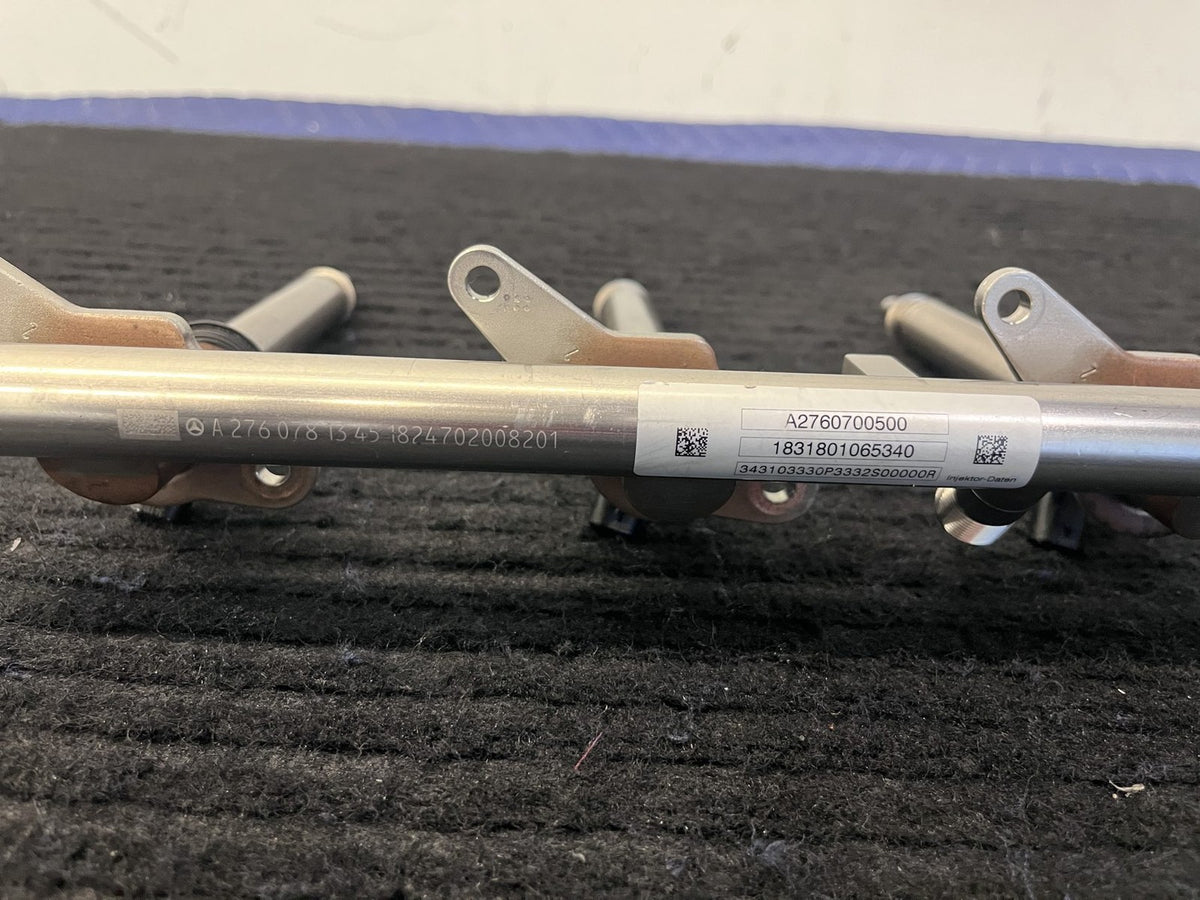2015-2020 Mercedes-Benz C400 C43 GLE43 SLC43 Fuel Rail 3 Injectors OEM A2760700500 - eBay image 2