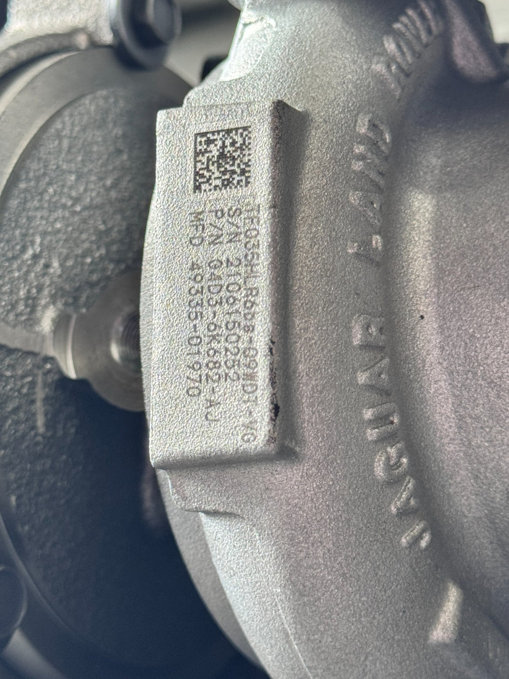2019-2023 Range Rover Evoque 2.0 D180 Turbocharger AJ20D4 OEM G4D3-6K682-AJ - eBay image 8