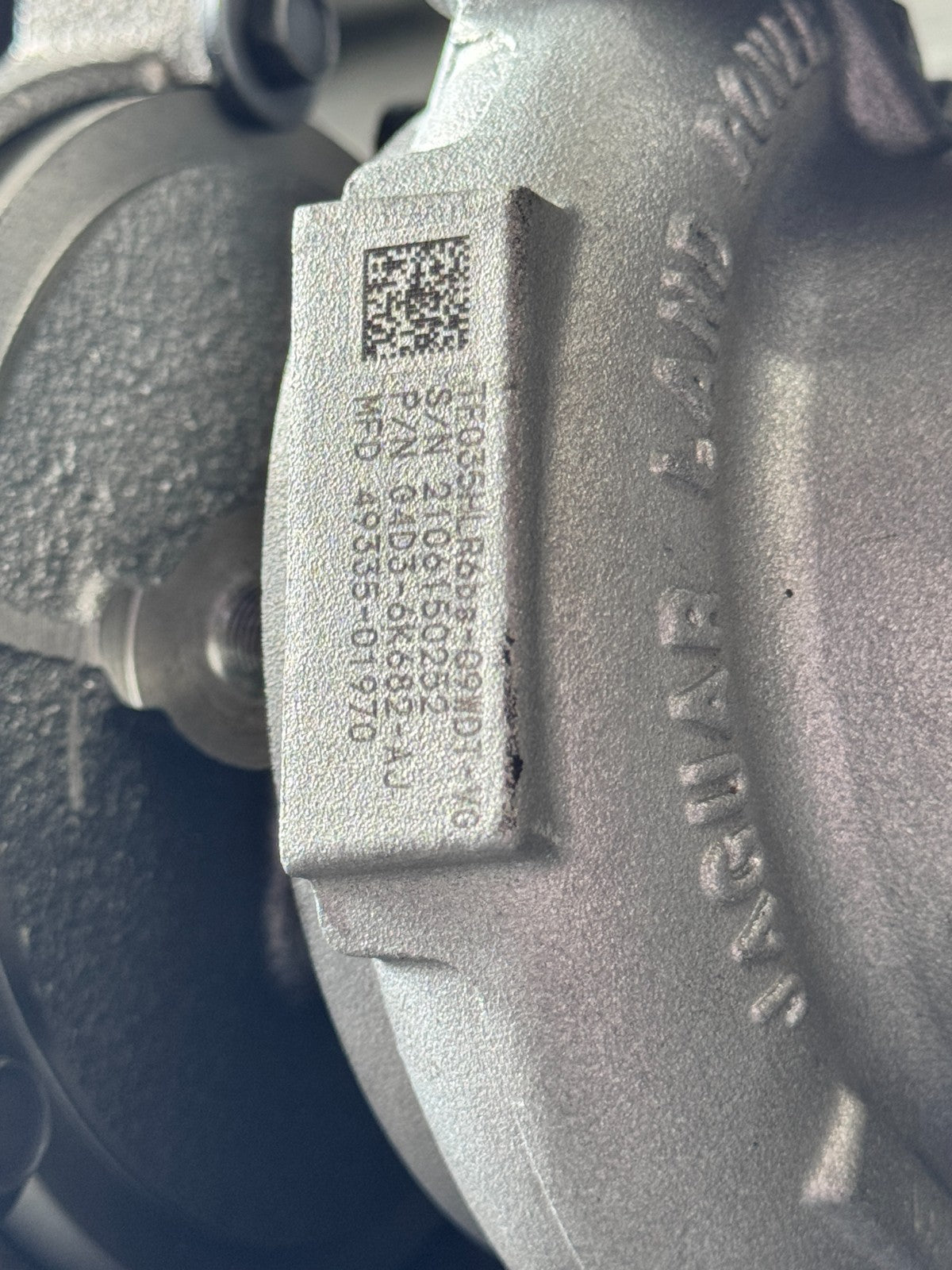 2019-2023 Range Rover Evoque 2.0 D180 Turbocharger AJ20D4 OEM G4D3-6K682-AJ - eBay image 8