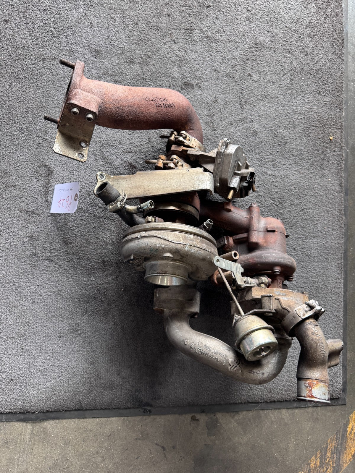 2007-2016 Iveco Daily 3.0L F1C Twin Turbo Assembly 10009700020 504360048 - eBay image 1