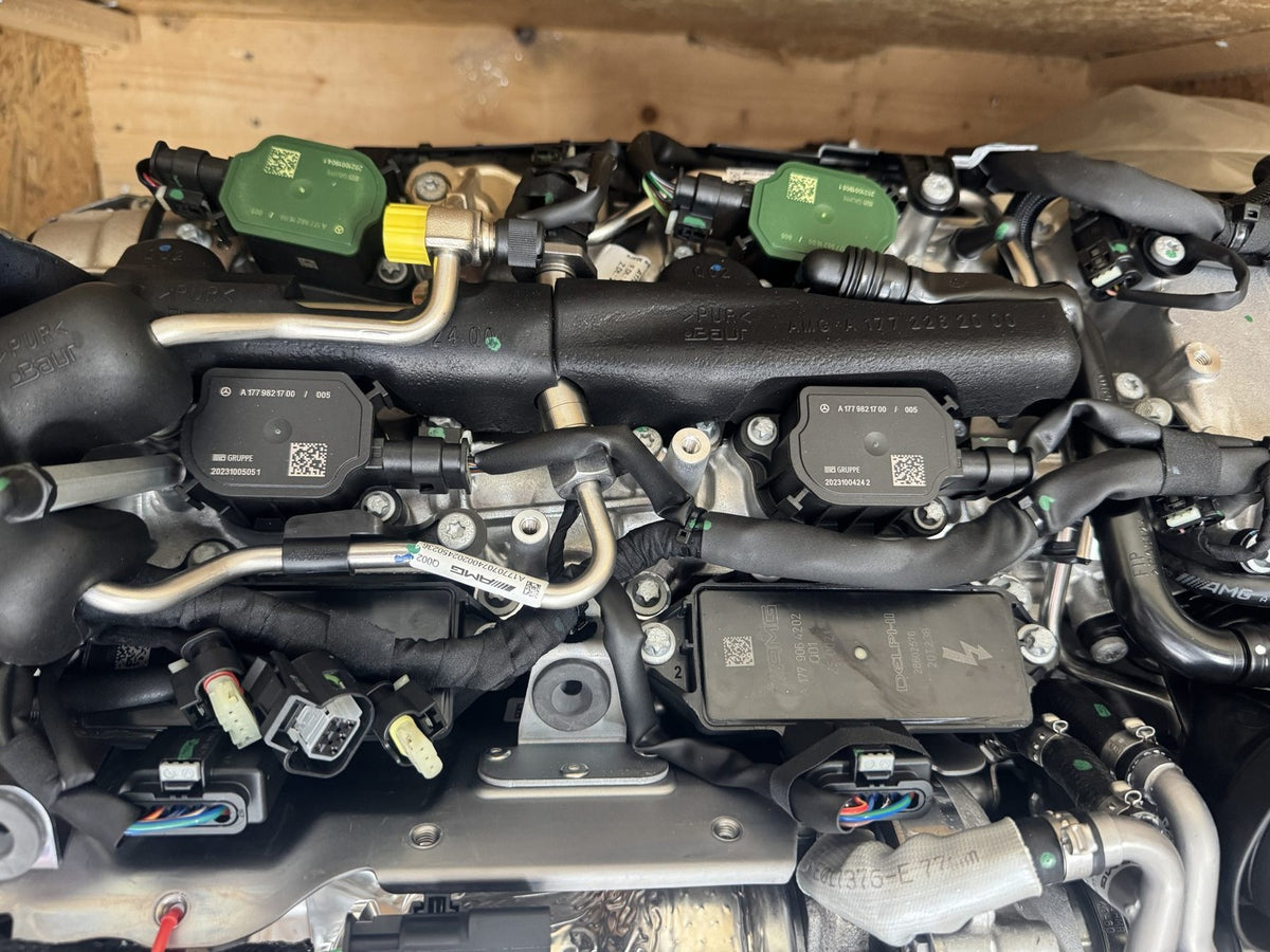 Mercedes-Benz-AMG G63 M177.980 4.0L Twin Turbo Complete Engine Assembly A1770108504 OEM - eBay image 8