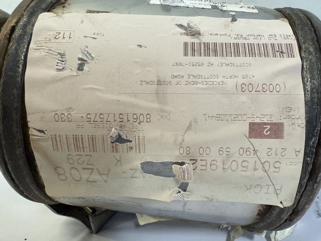 2011-2013 Mercedes-Benz E350 BlueTEC 3.0L Diesel Dpf OEM A212490590080 - eBay image 2
