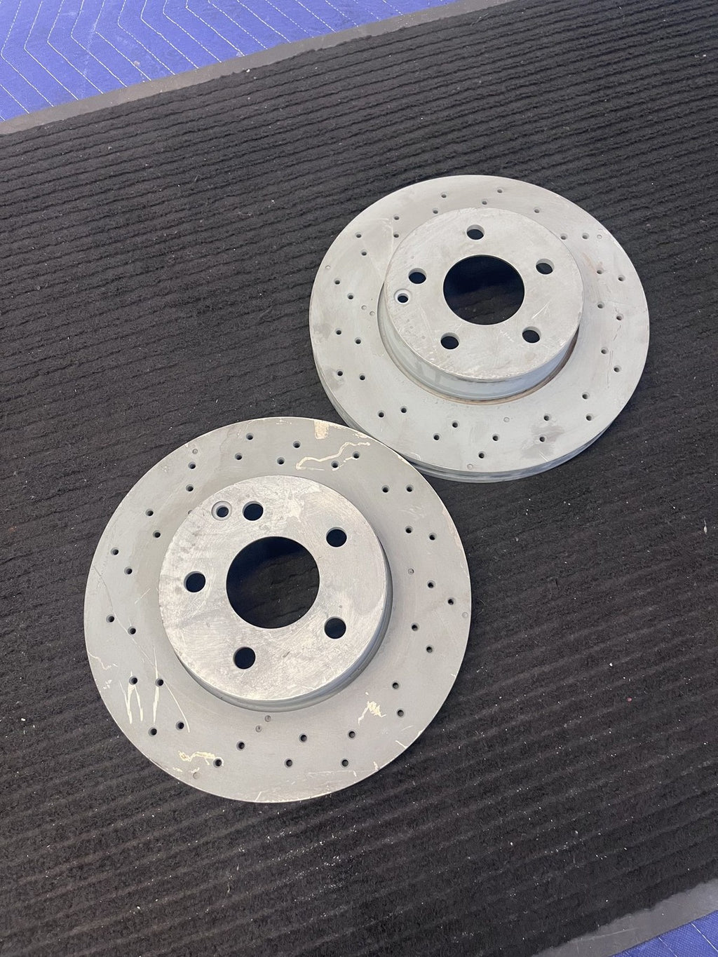 2008-2015 Mercedes-Benz C250 C300 C350 Front Brake Rotor Pair A204421361290 OEM - eBay image 2