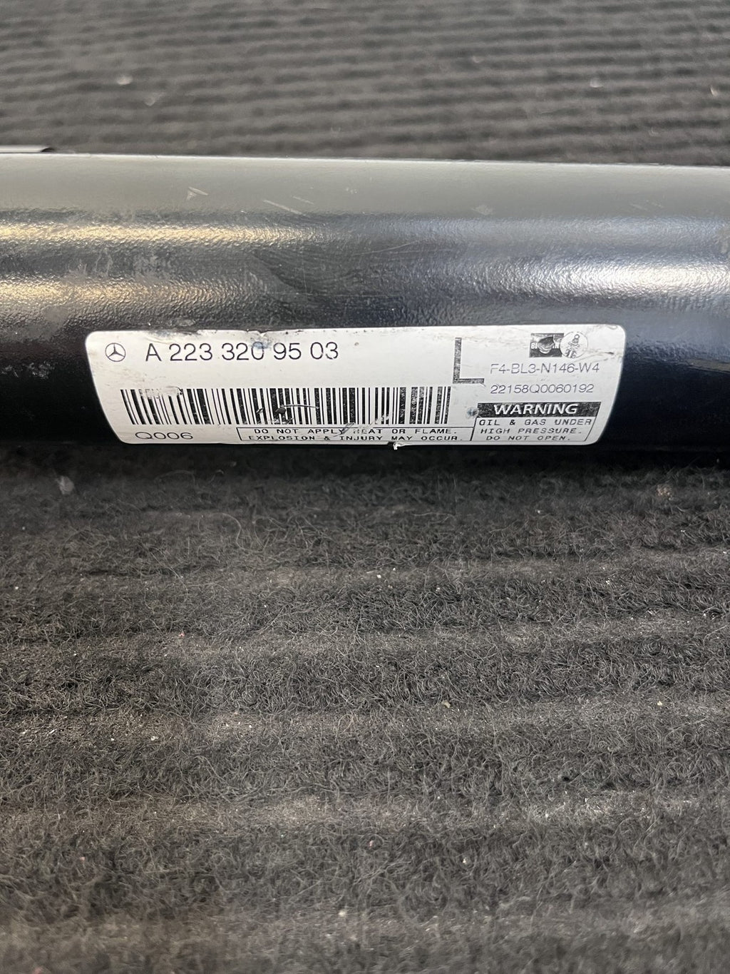 2021-2025 Mercedes-Benz S-Class W223 Rear Left Air Suspension Strut OEM A2233209503 - eBay image 3