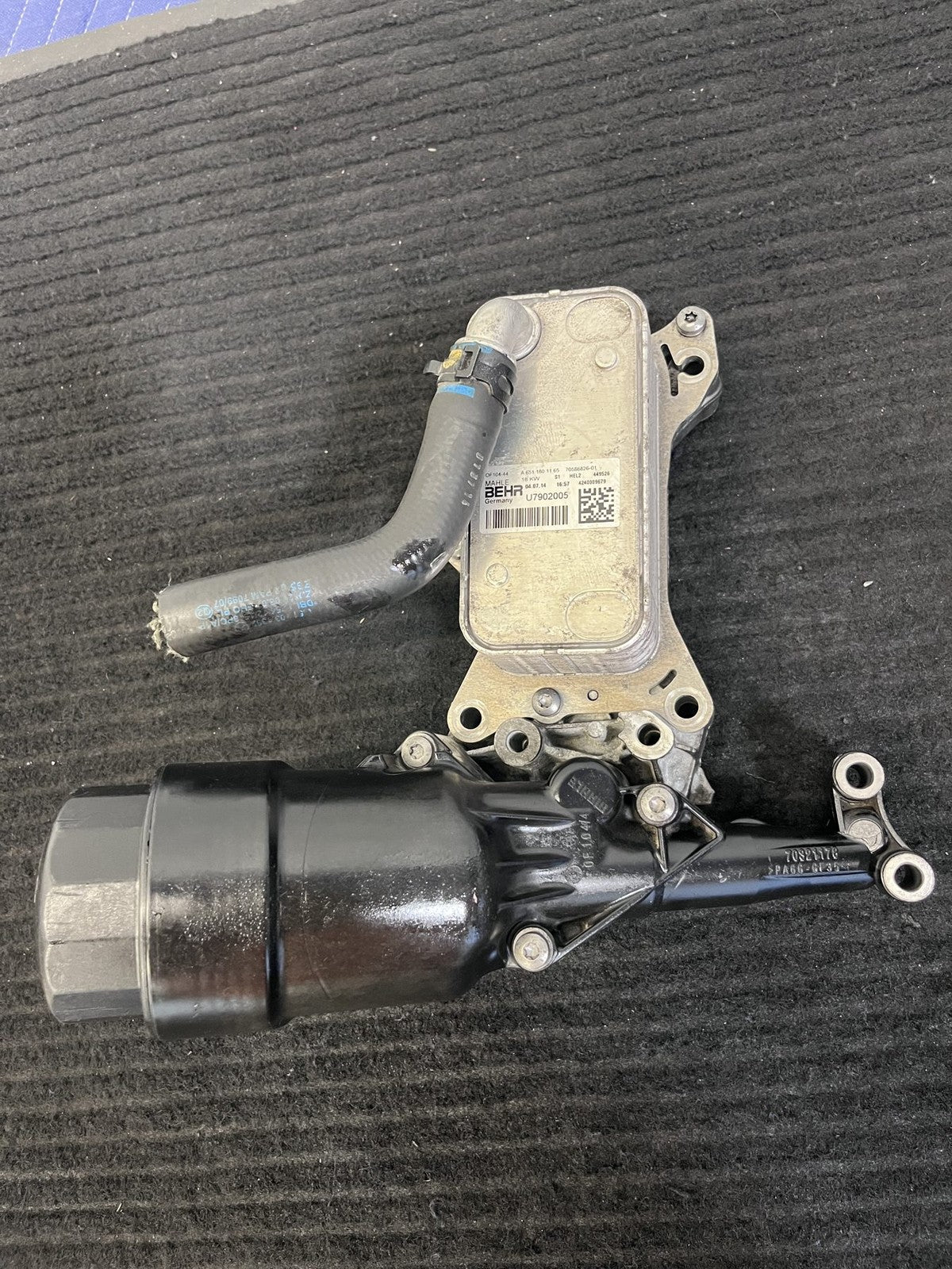 2014-2017 2020-2022 Mercedes-Benz Sprinter OM651 Oil Filter Cooler A6511801165 - eBay image 2
