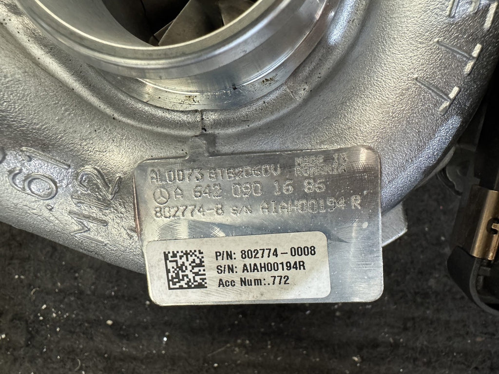 2011-2016 Mercedes-Benz ML350 GL350 E350 S350 3.0L Turbocharger OEM A6420901686 - eBay image 2