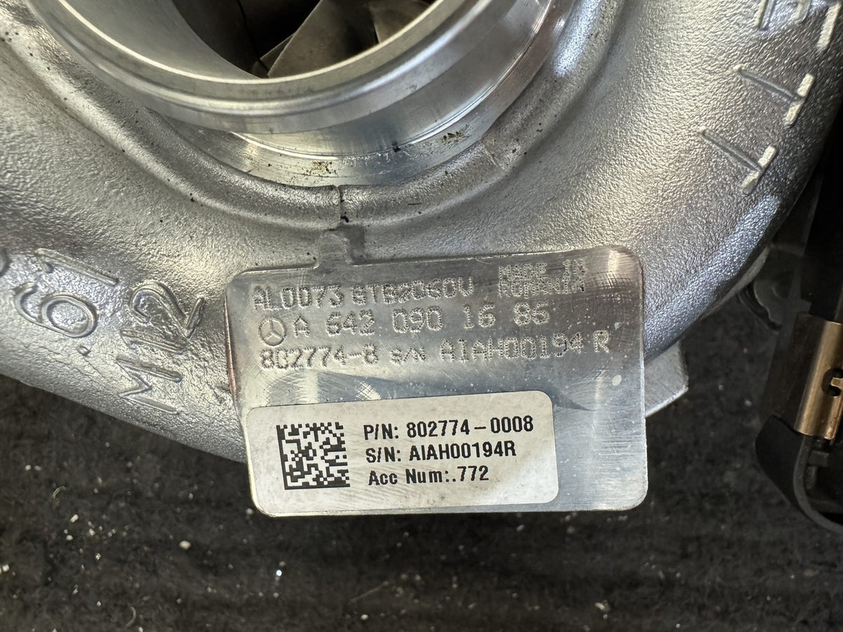 2011-2016 Mercedes-Benz ML350 GL350 E350 S350 3.0L Turbocharger OEM A6420901686 - eBay image 2