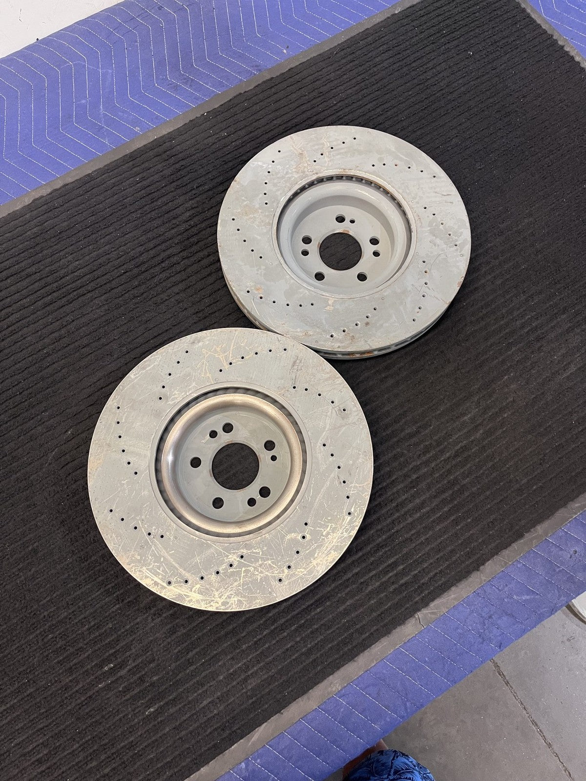 2020-2025 Mercedes-Benz Gle Gls Front Drilled Brake Rotors Pair OEM A1674211001 - eBay image 4