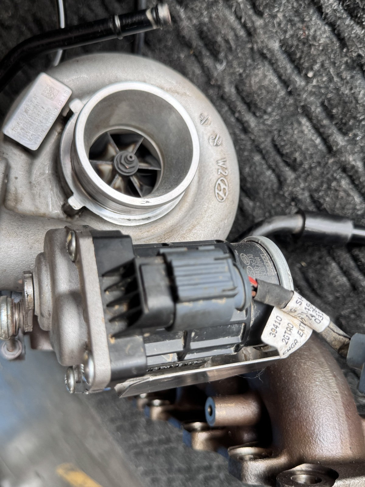 2017-2020 Hyundai Santa Fe 2.0L Turbocharger Turbine OEM 28231-2GTA1 TD04L6 - eBay image 7