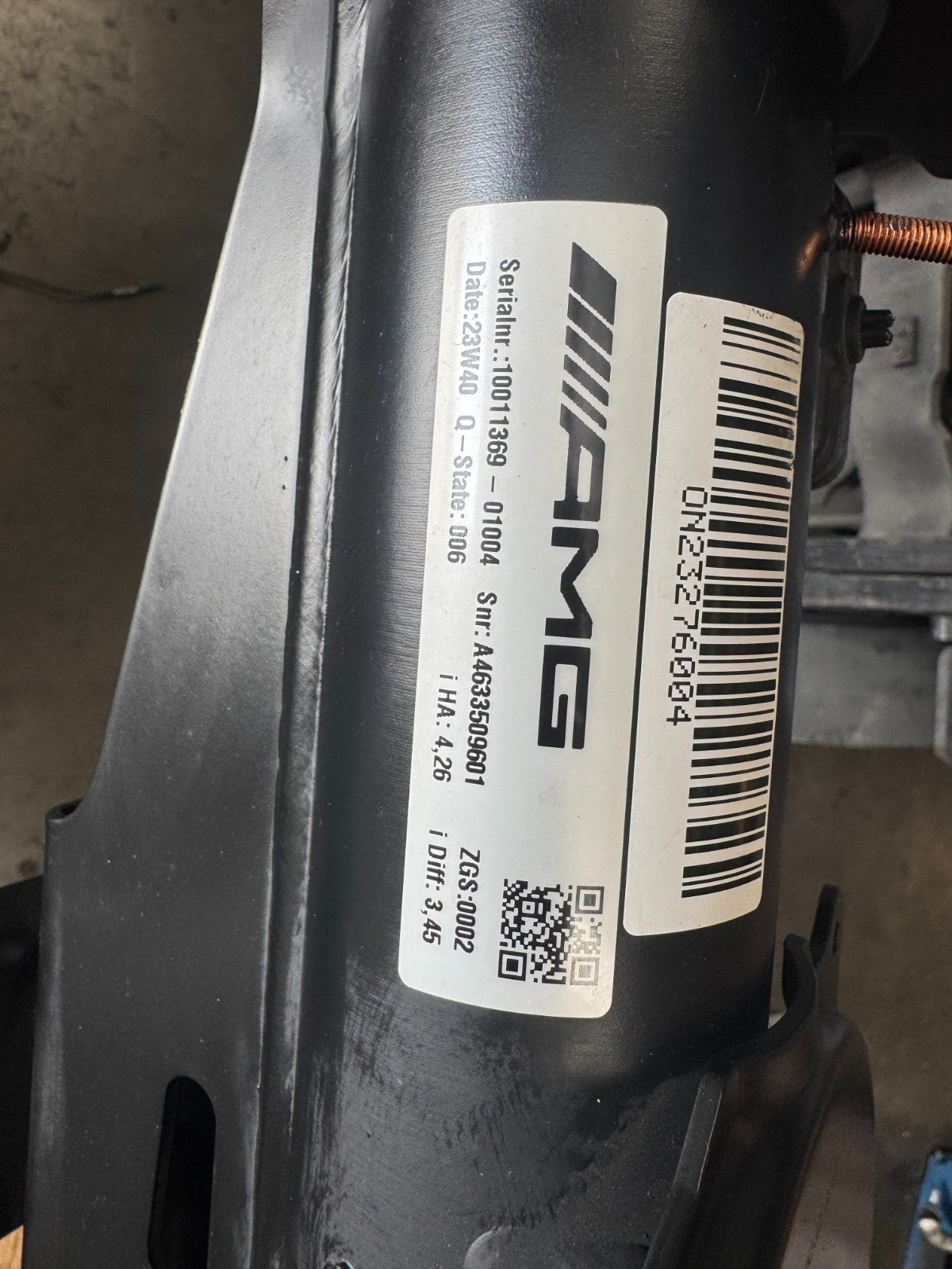 Unused / Packaging May Vary OEM Mercedes G63 AMG 4x4² Rear Axle Housing & Gears A4633509601 2022-2024 - eBay image 6