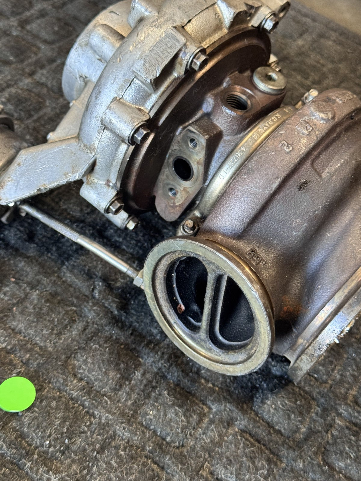 BMW E70 X5M X6M 2010 2011 2012 2013 Garrett Turbo Turbocharger OEM 7589086 - eBay image 5