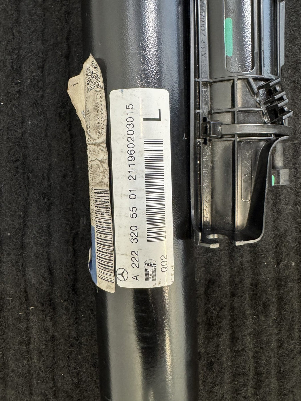 2018-2020 Mercedes-Benz S-Class W222 Rear Left Air Strut OEM A2223205501 - eBay image 3