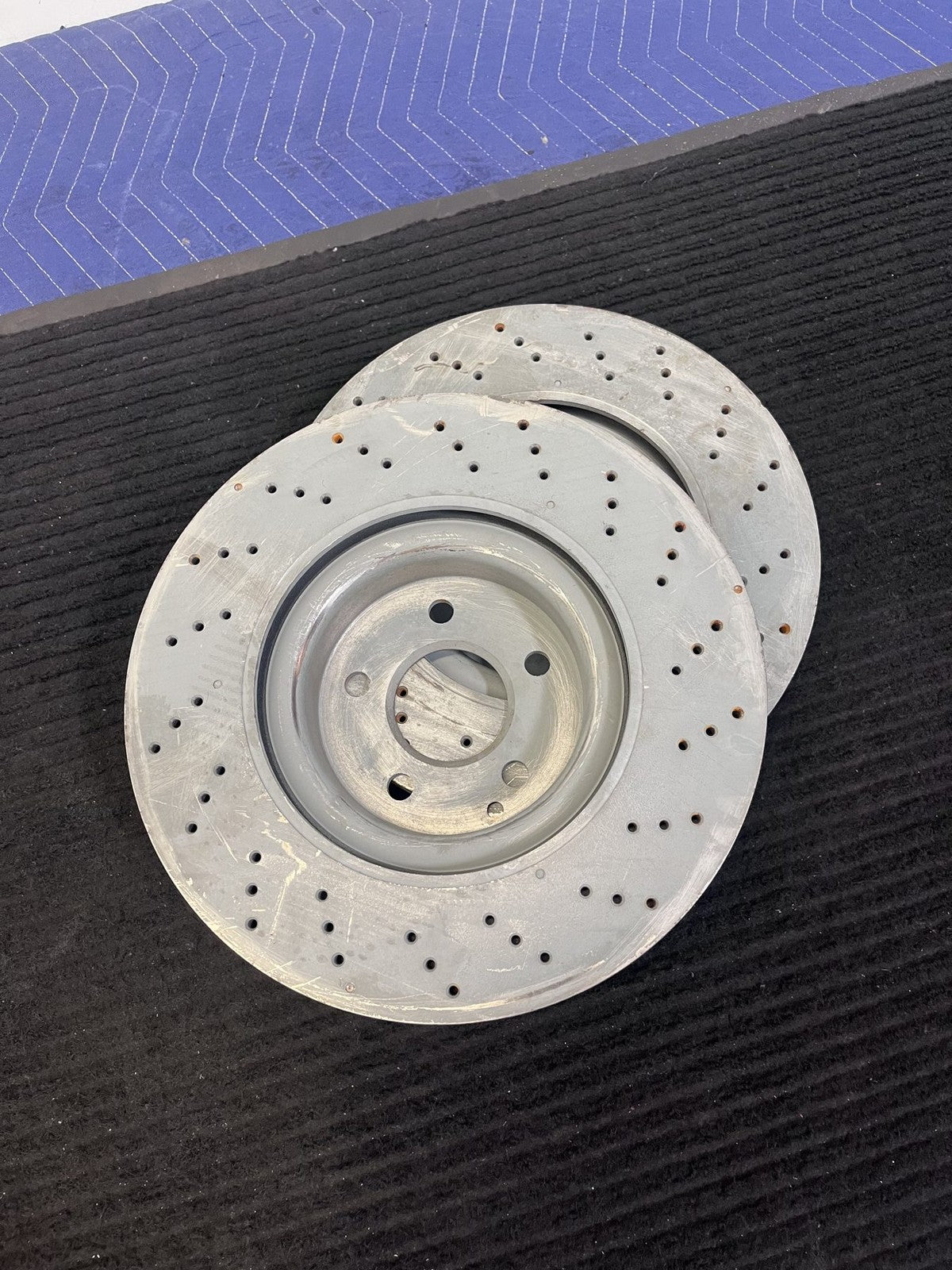 2007-14 Mercedes-Benz CL550 S400 S550 Front Brake Rotor Pair OEM A2214211712 - eBay image 4