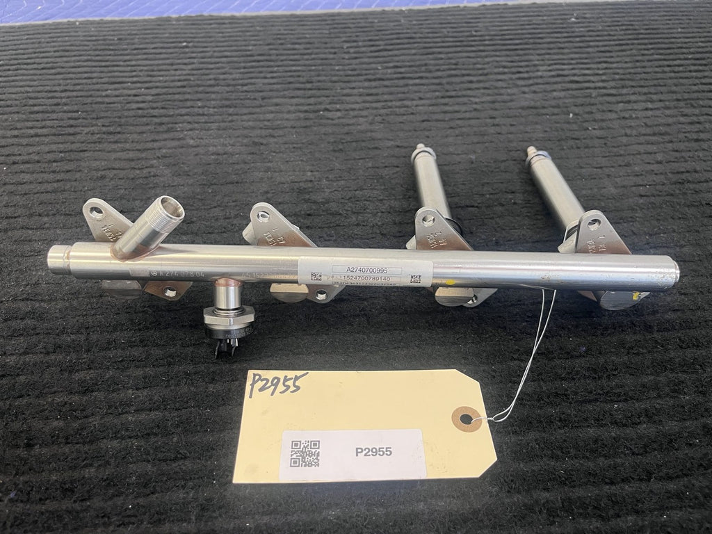 2015-2019 Mercedes-Benz C300 GLC300 E300 Fuel Rail 2 Injectors OEM A2740700995 - eBay image 1