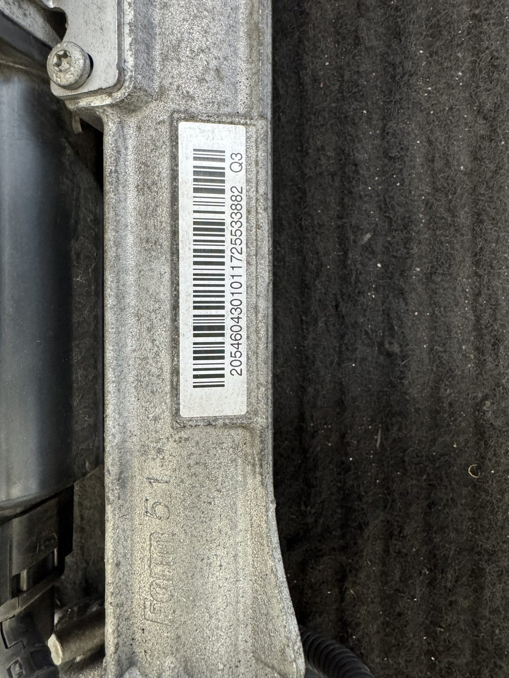 2015-2018 Mercedes-Benz C300 W205 RWD Electric Steering Rack OEM A2054604301 - eBay image 3