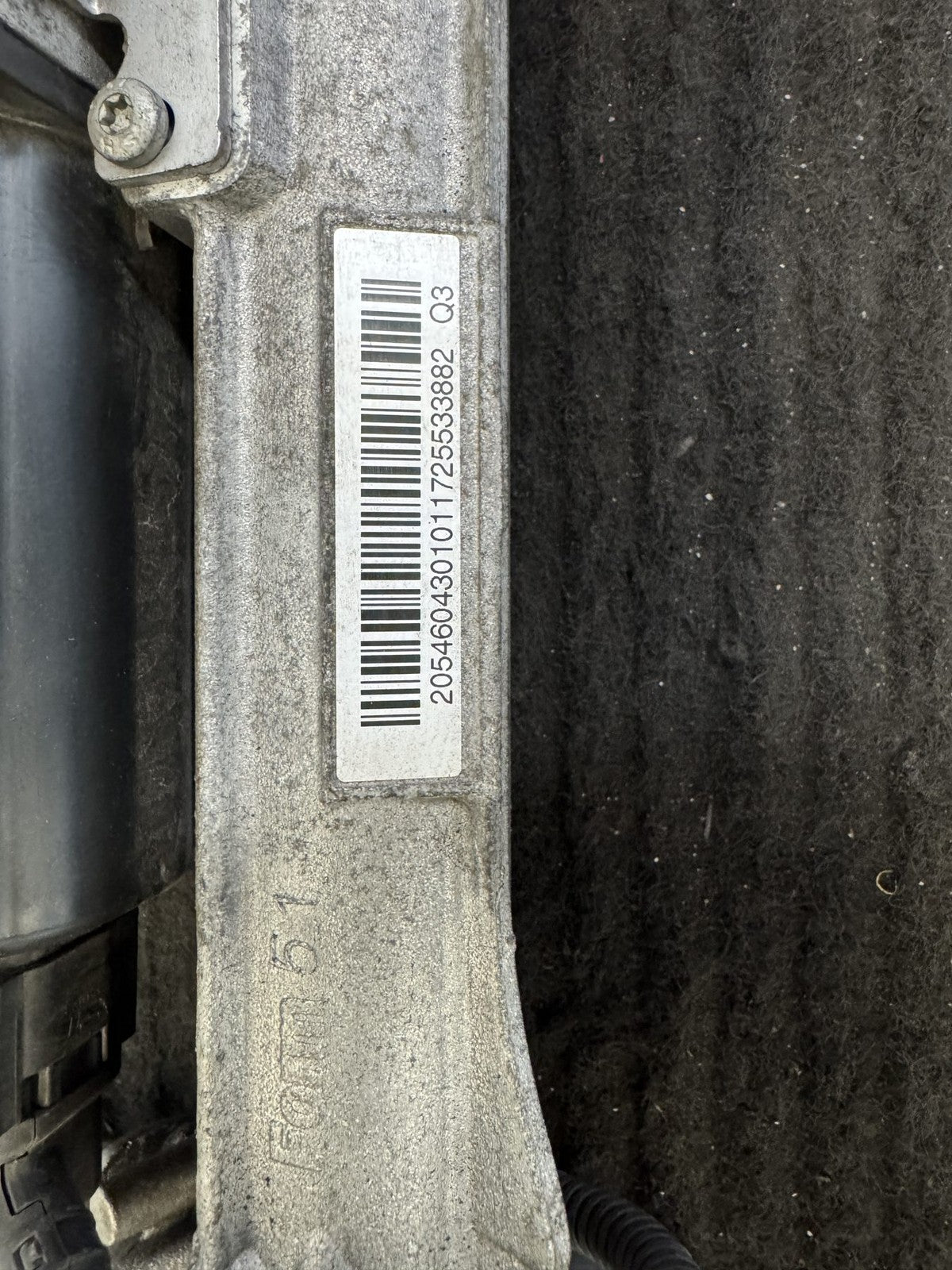 2015-2018 Mercedes-Benz C300 W205 RWD Electric Steering Rack OEM A2054604301 - eBay image 3