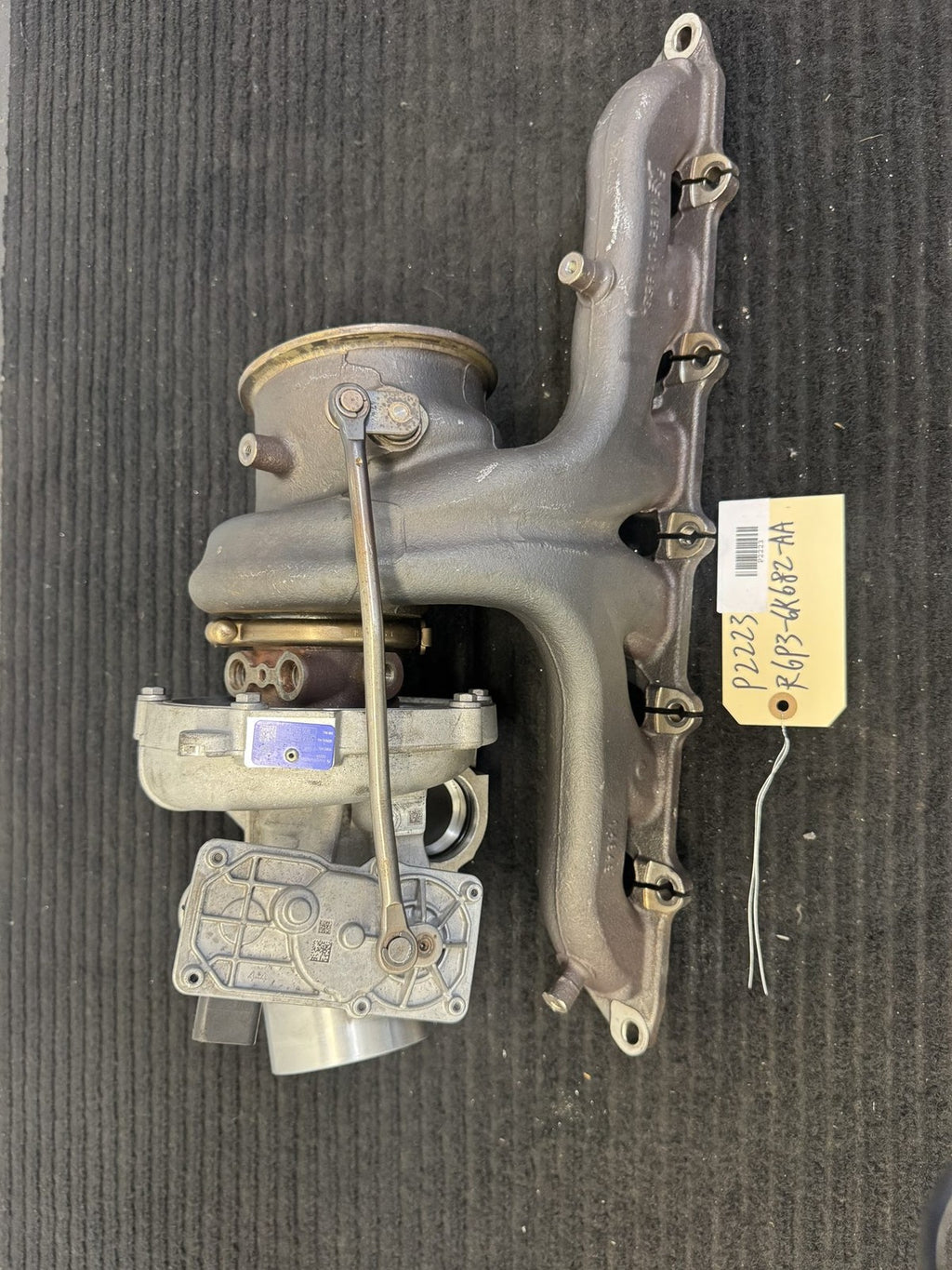 2020-2025 Jaguar Land Rover 3.0L Mhev Turbocharger Manifold OEM R6P36K682AA - eBay image 1
