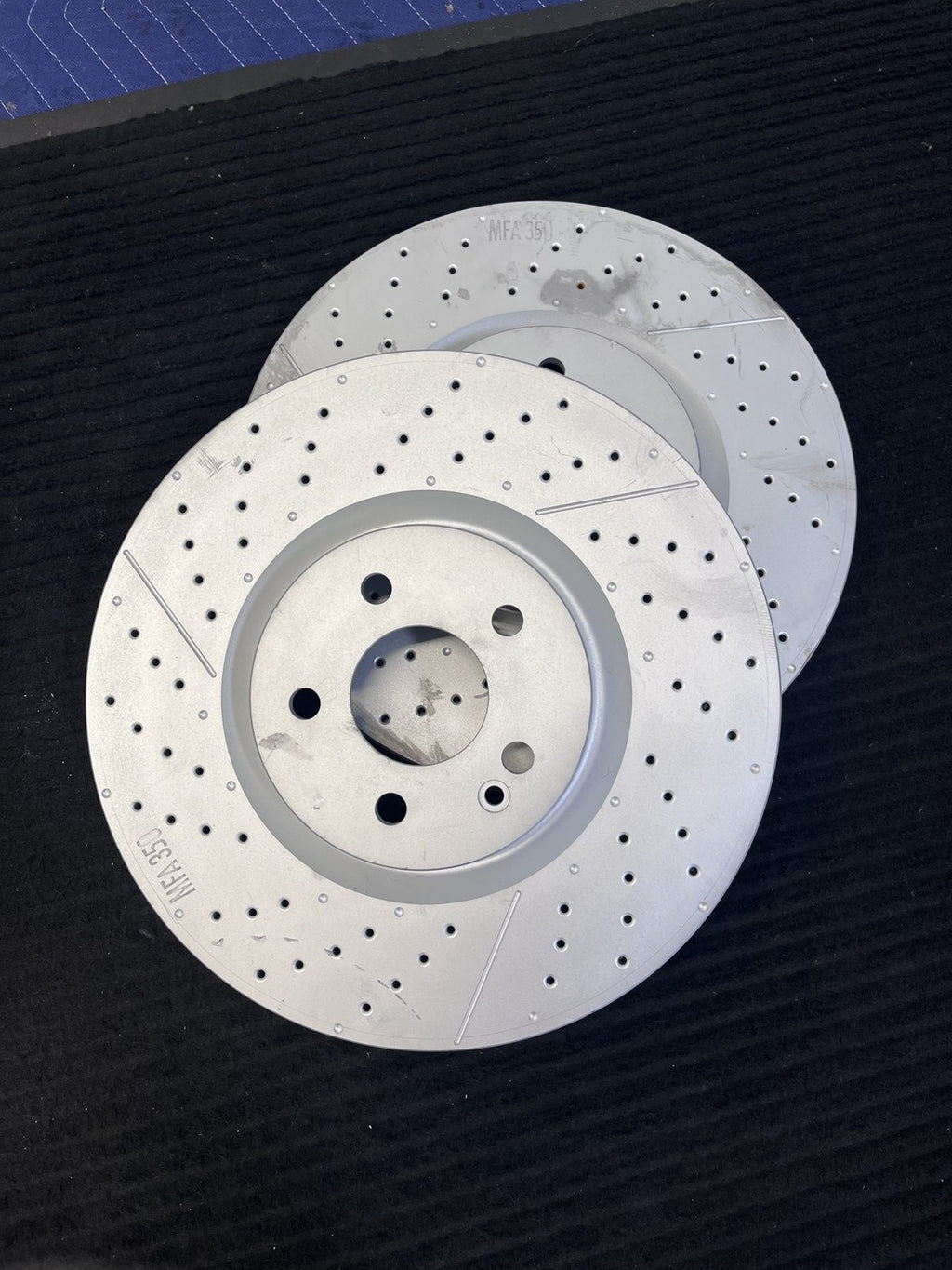 2014-2019 Mercedes-Benz CLA45 GLA45 AMG Front Brake Rotors Pair OEM A1764210212 - eBay image 6