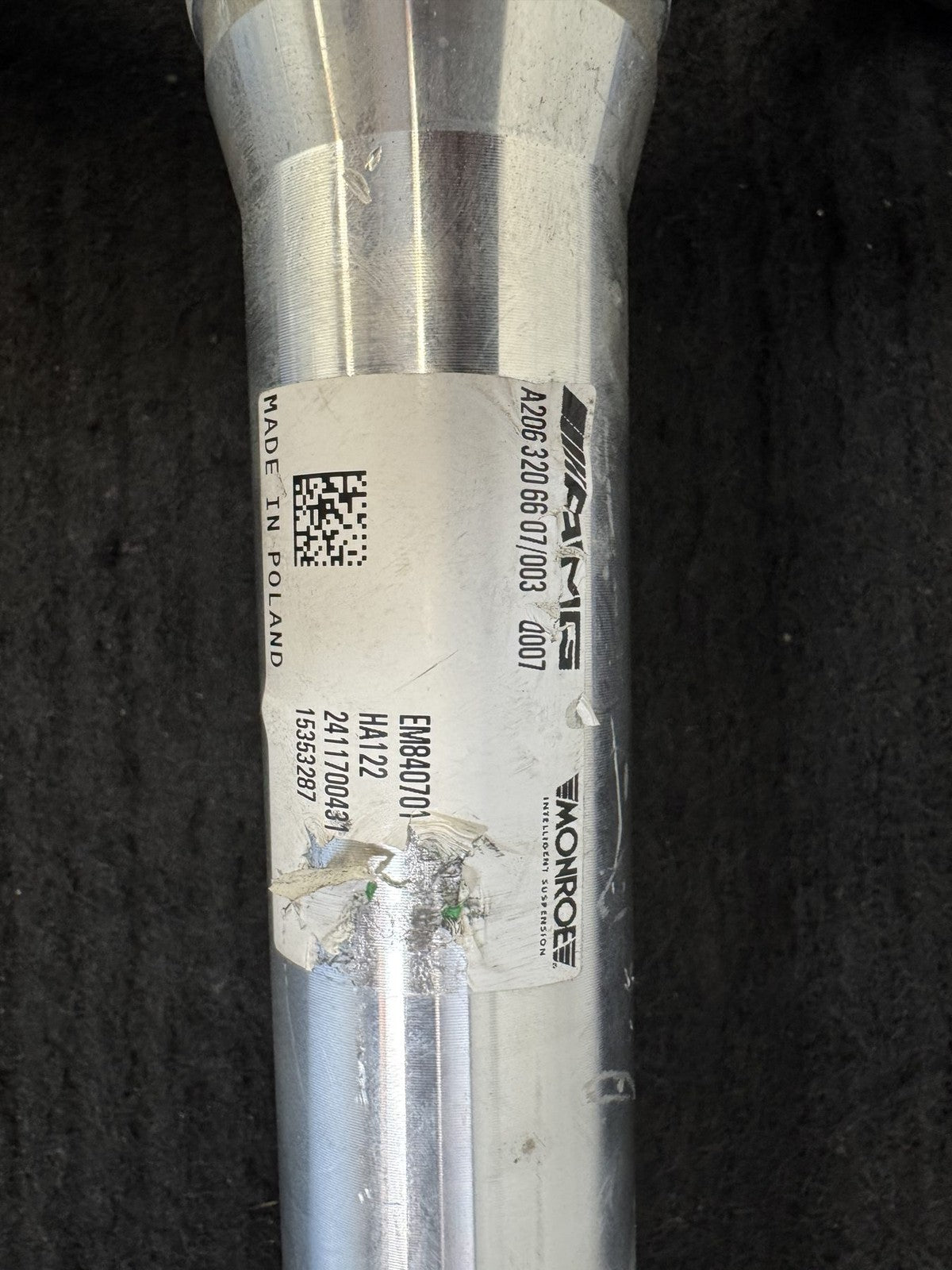2023-2025 Mercedes-Benz C43 AMG W206 Rear Right Adaptive Shock OEM A2063206607 - eBay image 2
