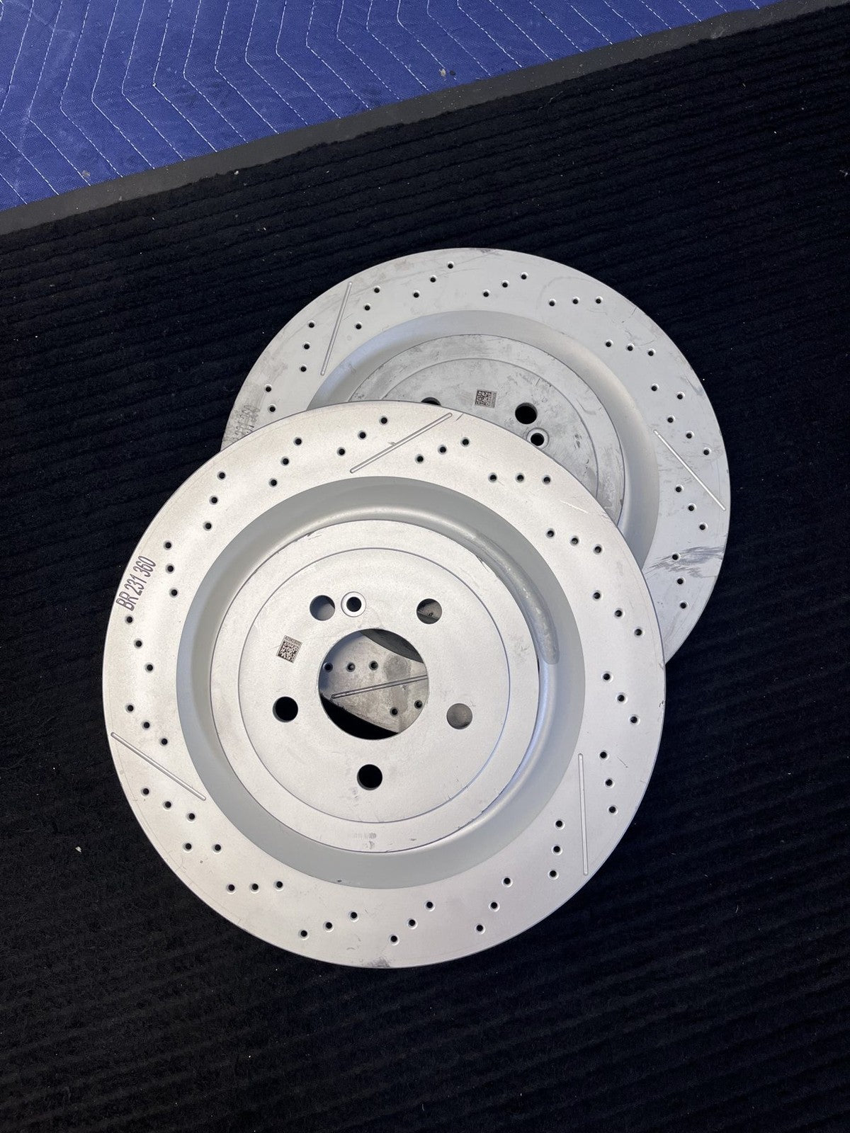 2013-2023 Mercedes-Benz C63 SL63 SL65 AMG Gt Rear Rotors Pair OEM A2314230212 - eBay image 5