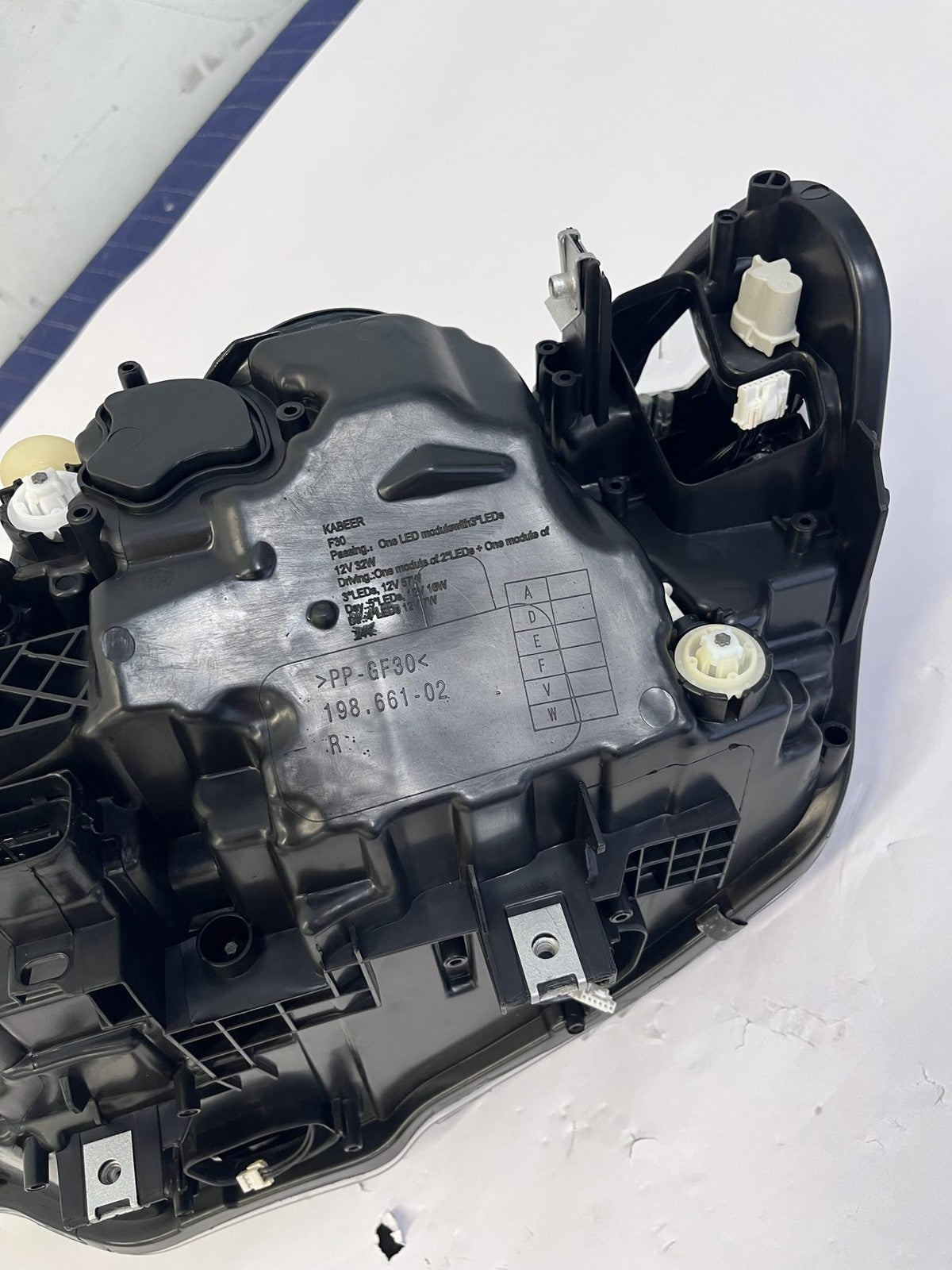 2016-18 BMW F30 F31 RH LED Headlight Aftermarket Refurbished 63117419630 - SKU P2602 - photo 4