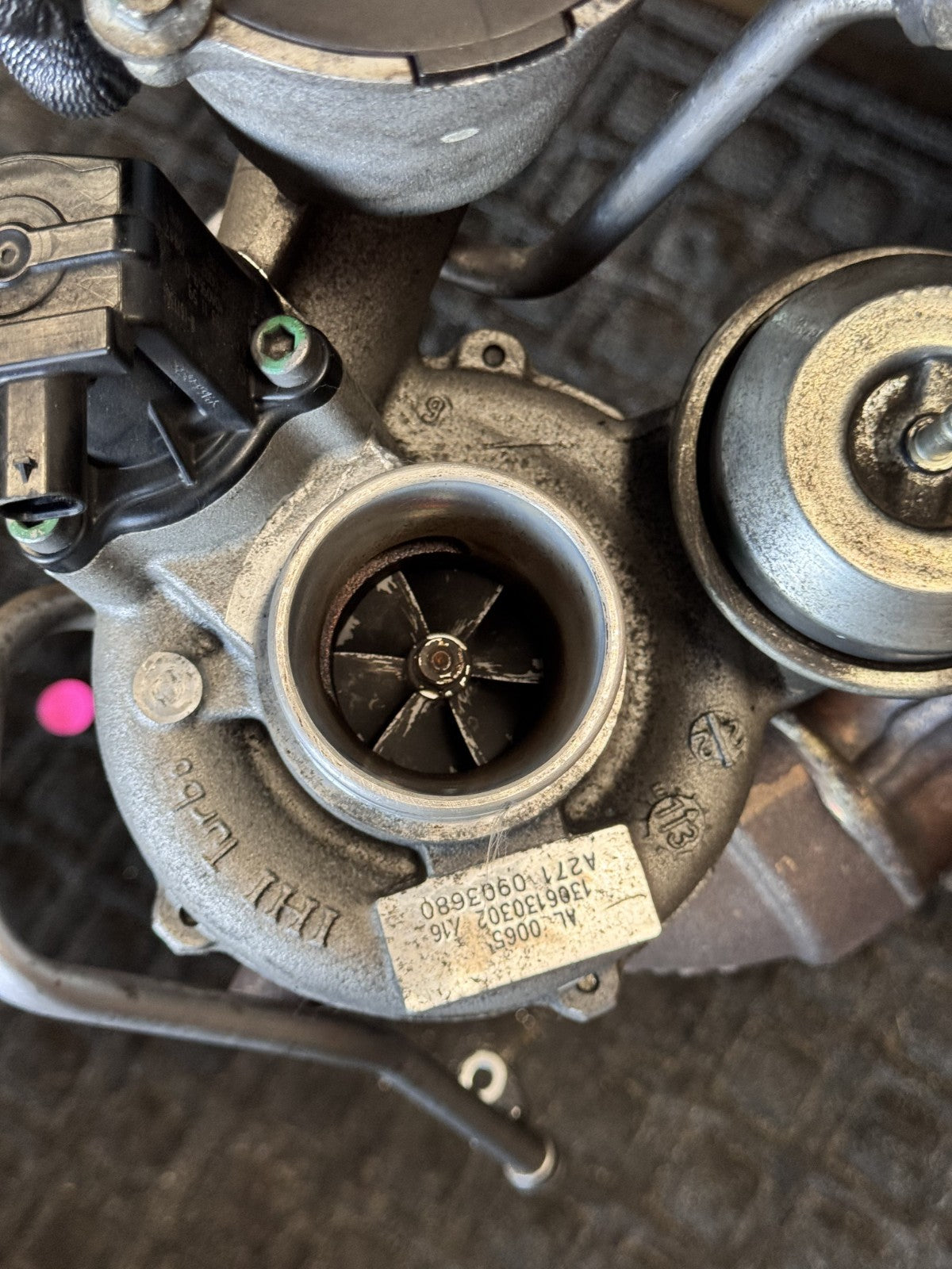 2012-2015Mercedes W204 C250 SLK250M271 1.8L Turbocharger Turbine OEM A2710903680 - eBay image 6