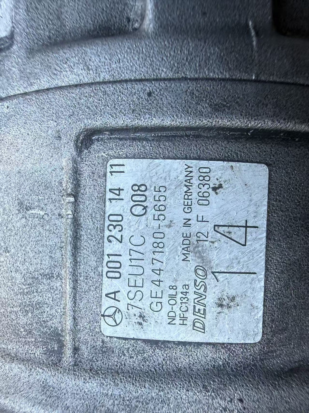 03-10 Mercedes-Benz E-Class CLS550 CLS55 AMG Ac Compressor A0012301411 OEM - eBay image 3