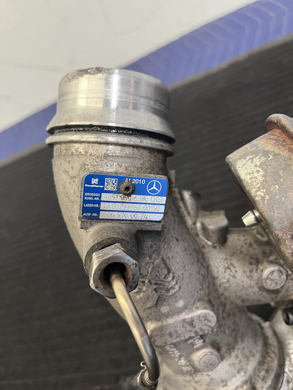 2014-2017 Mercedes-Benz Sprinter 2.1L Twin Turbo Assembly OEM A6510906380 - eBay image 2