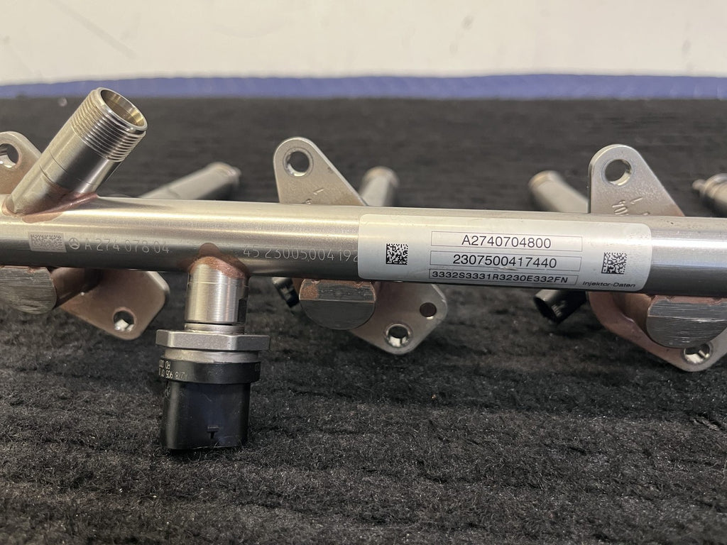 2016-2021 Mercedes-Benz C63 AMG Fuel Rail 4 Injectors OEM A2740704800 - eBay image 2