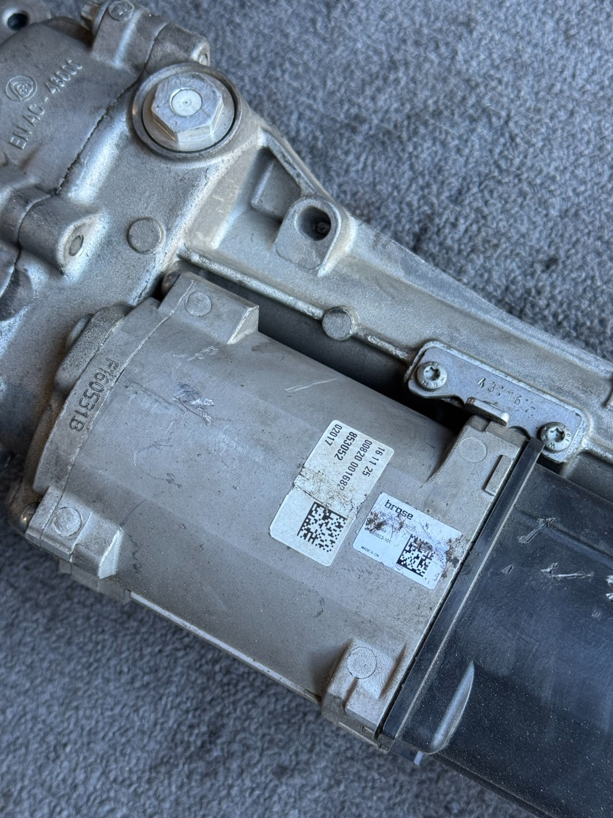 2015-2018 Mercedes W205 C300 RWD Electric Steering Rack & Pinion OEM A2054604301 - eBay image 8
