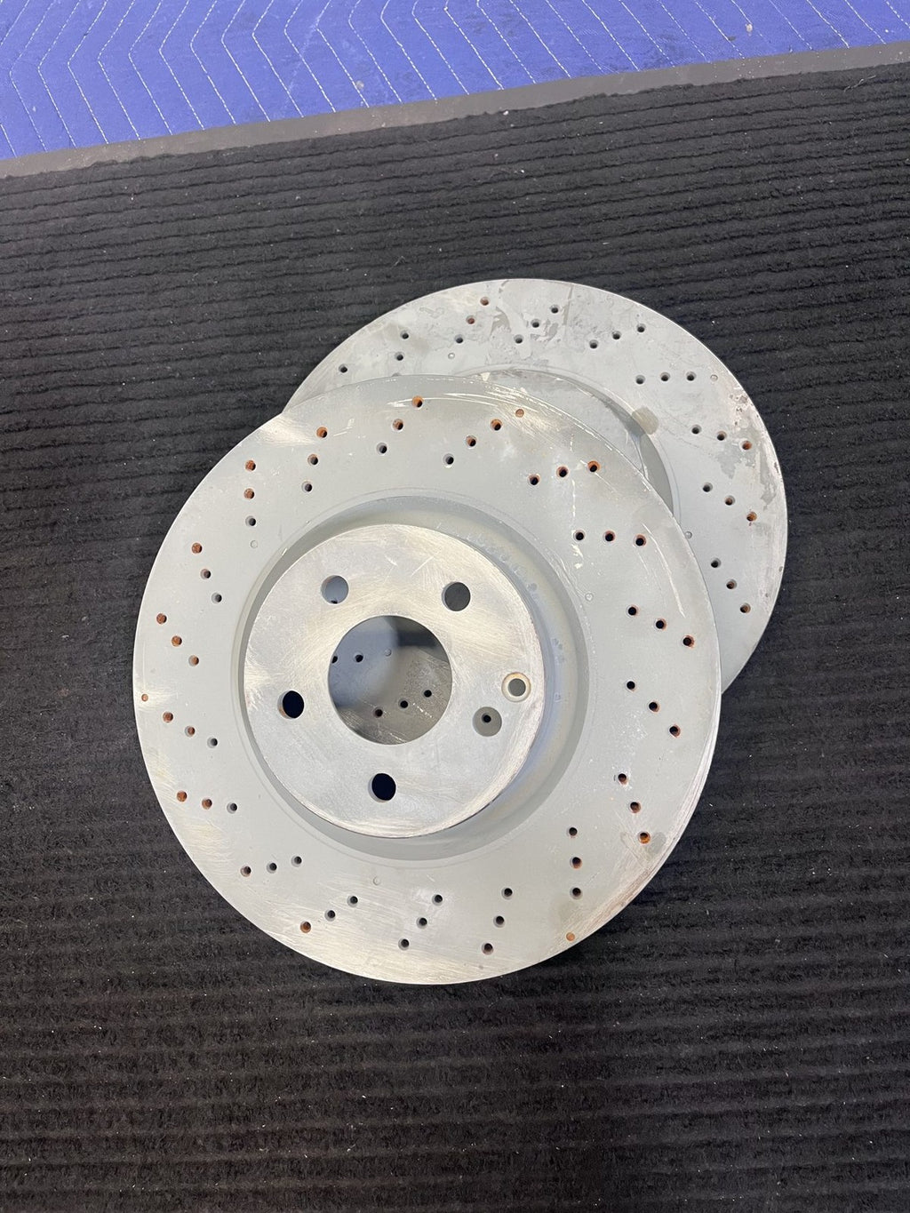 2007-14 Mercedes-Benz CL550 S400 S550 Front Brake Rotor Pair OEM A2214211712 - eBay image 6