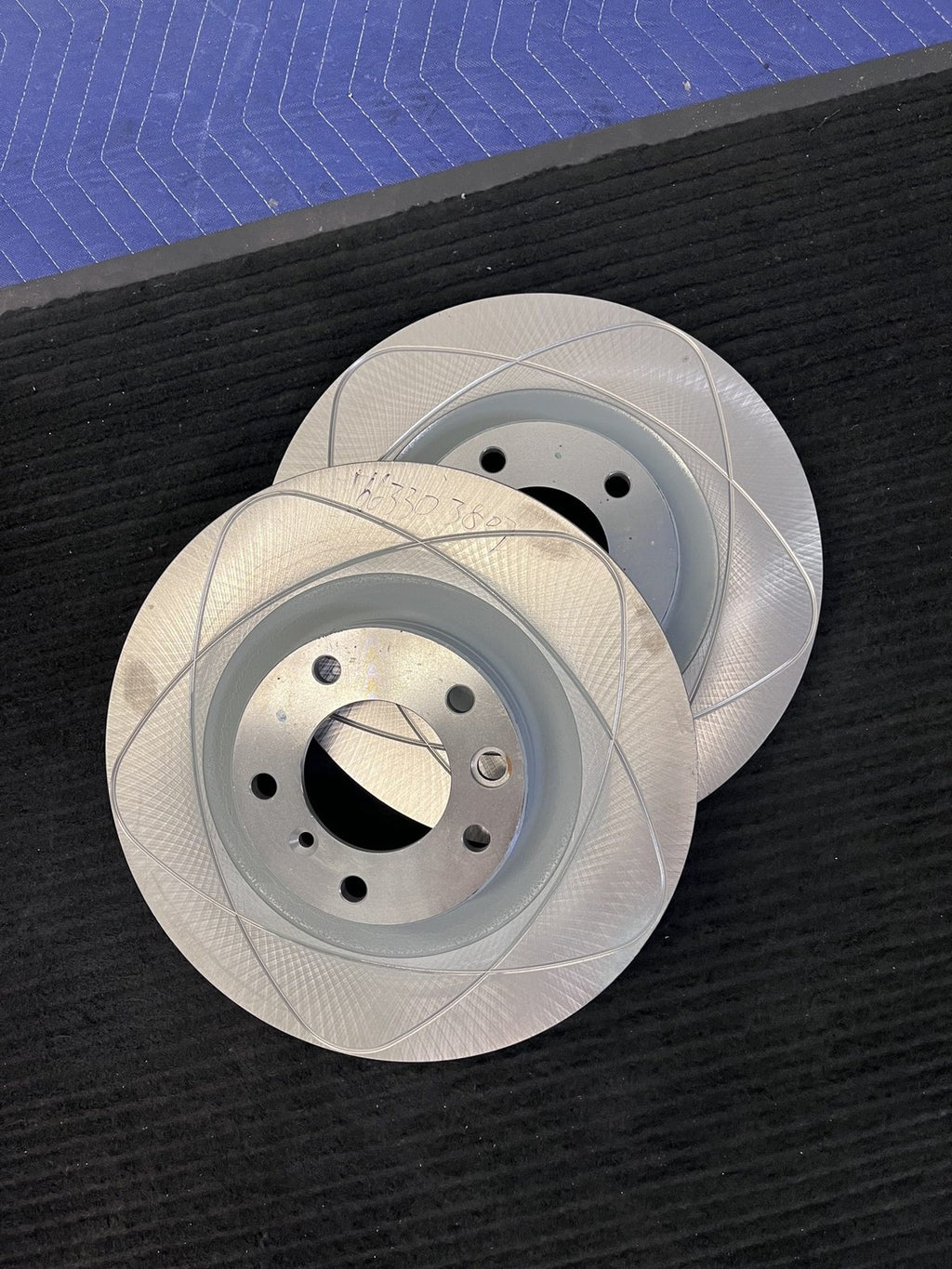 2005-2011 Mercedes-Benz G55 AMG Front Slotted Brake Rotors Pair OEM A4634210412 - eBay image 6