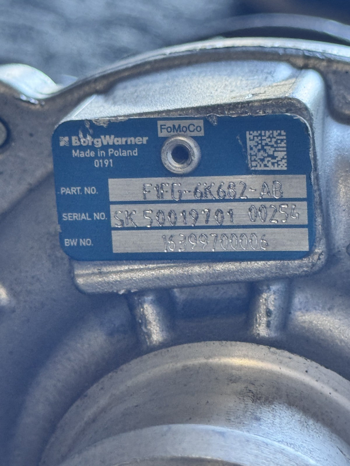 2014-2020 Ford Fusion Escape 1.5L Turbocharger Turbine OEM F1FG-6K682-AB - eBay image 8