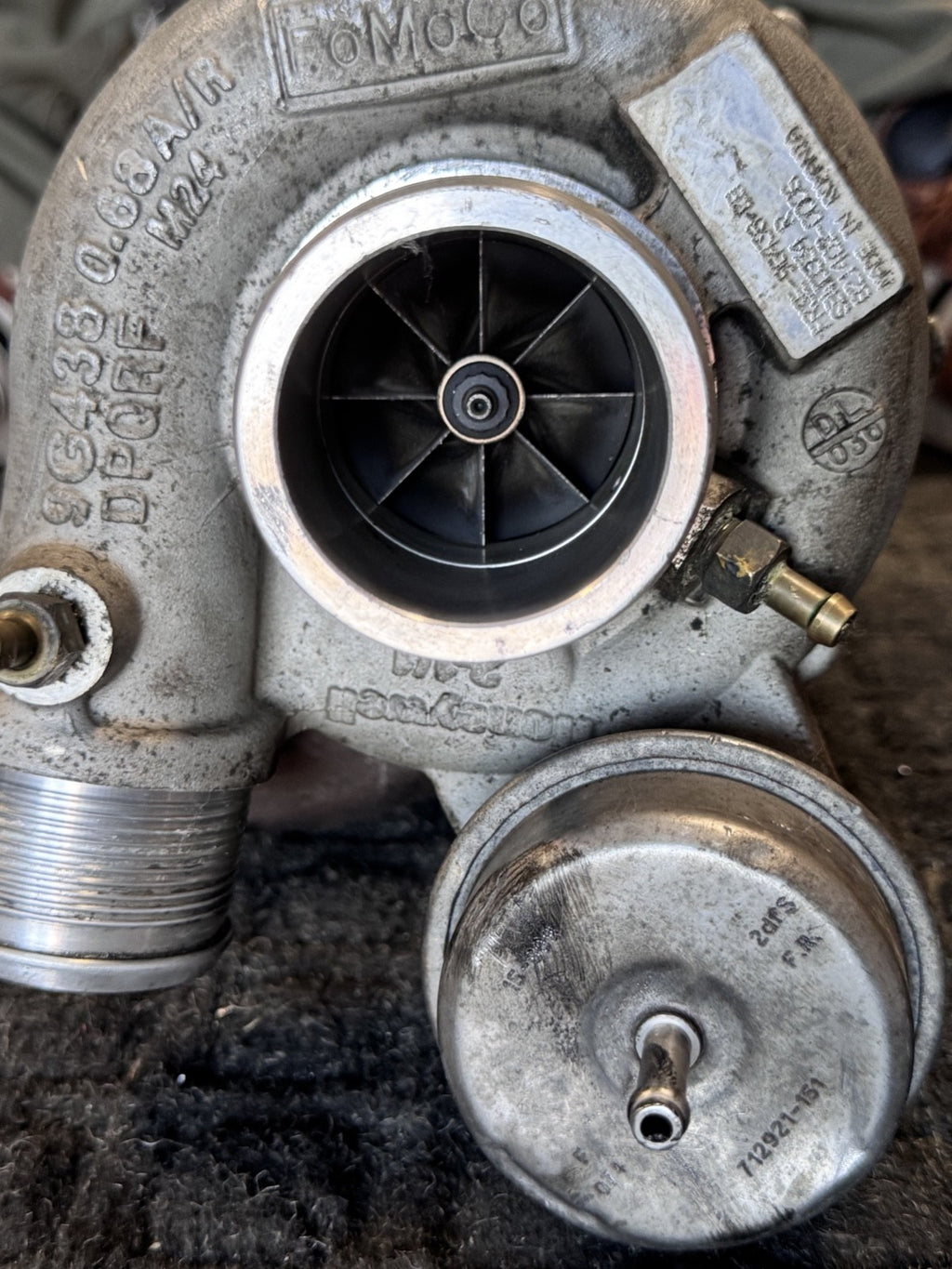 2015-2023 Ford Mustang 2.3L EcoBoost Turbocharger FR3E9G438CB FR3Z6K682C OEM - eBay image 6