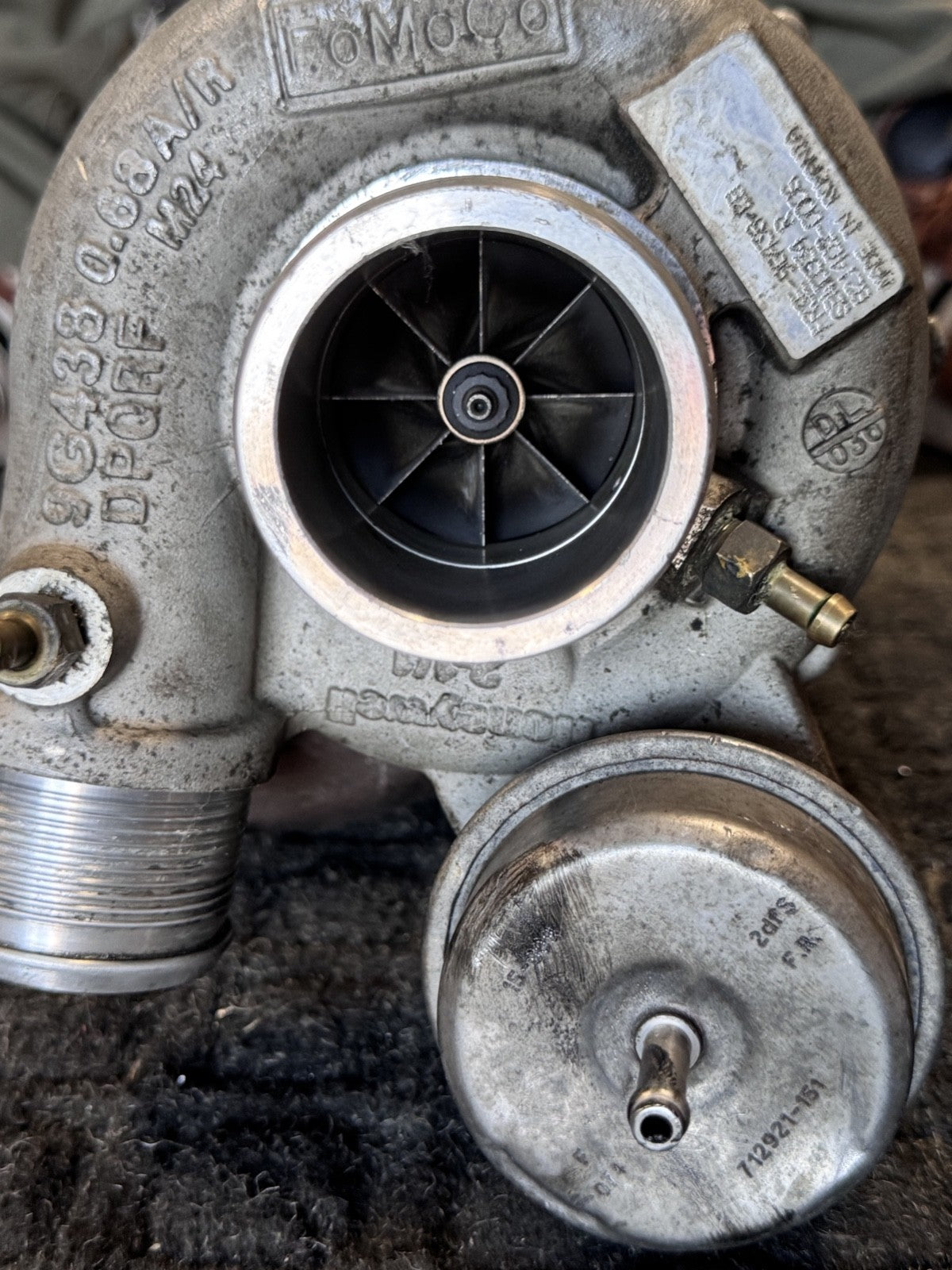 2015-2023 Ford Mustang 2.3L EcoBoost Turbocharger FR3E9G438CB FR3Z6K682C OEM - eBay image 6