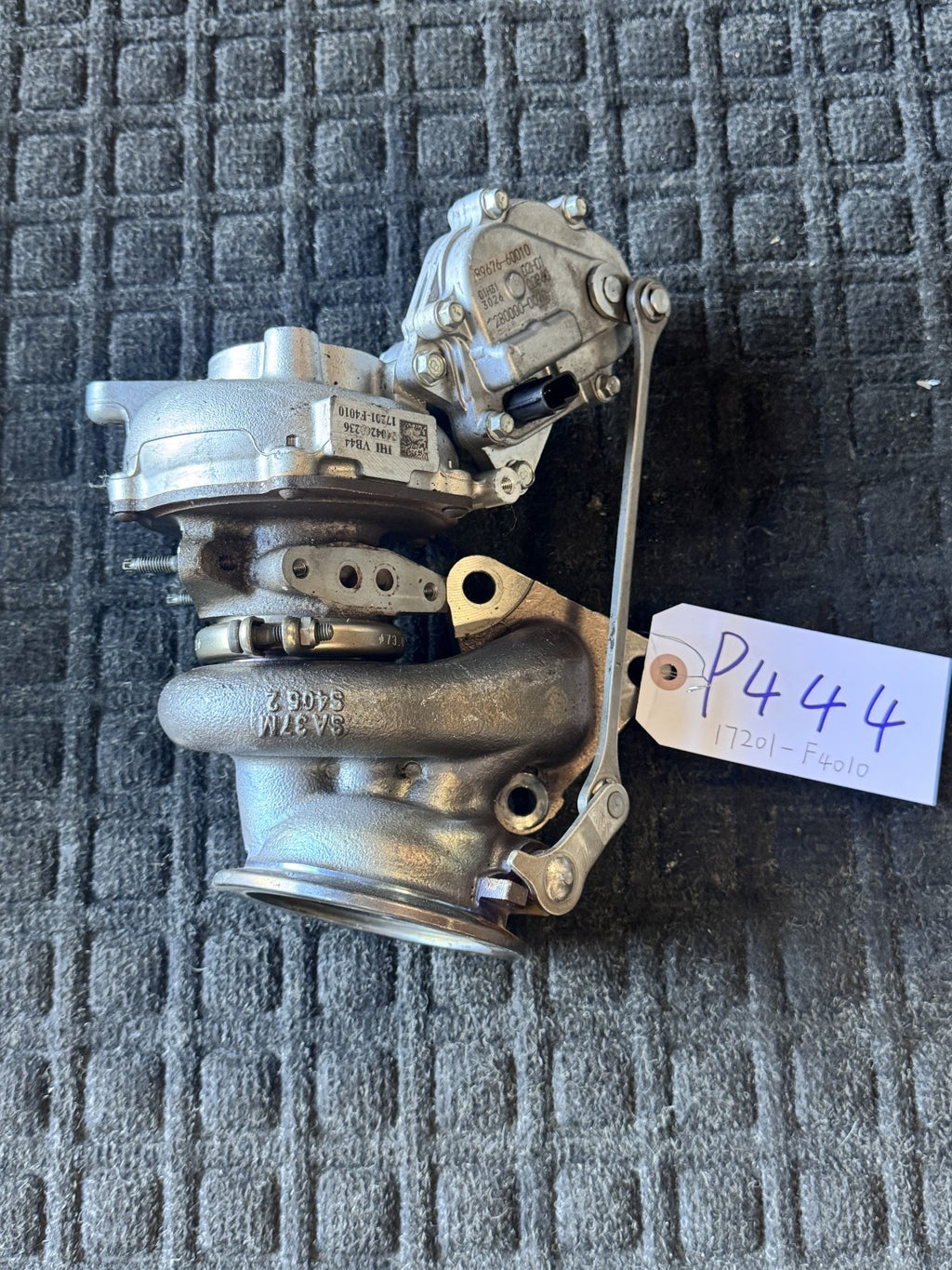 2022-2023 Toyota Tundra Left Engine Turbocharger OEM 17201-F4010 - eBay image 1