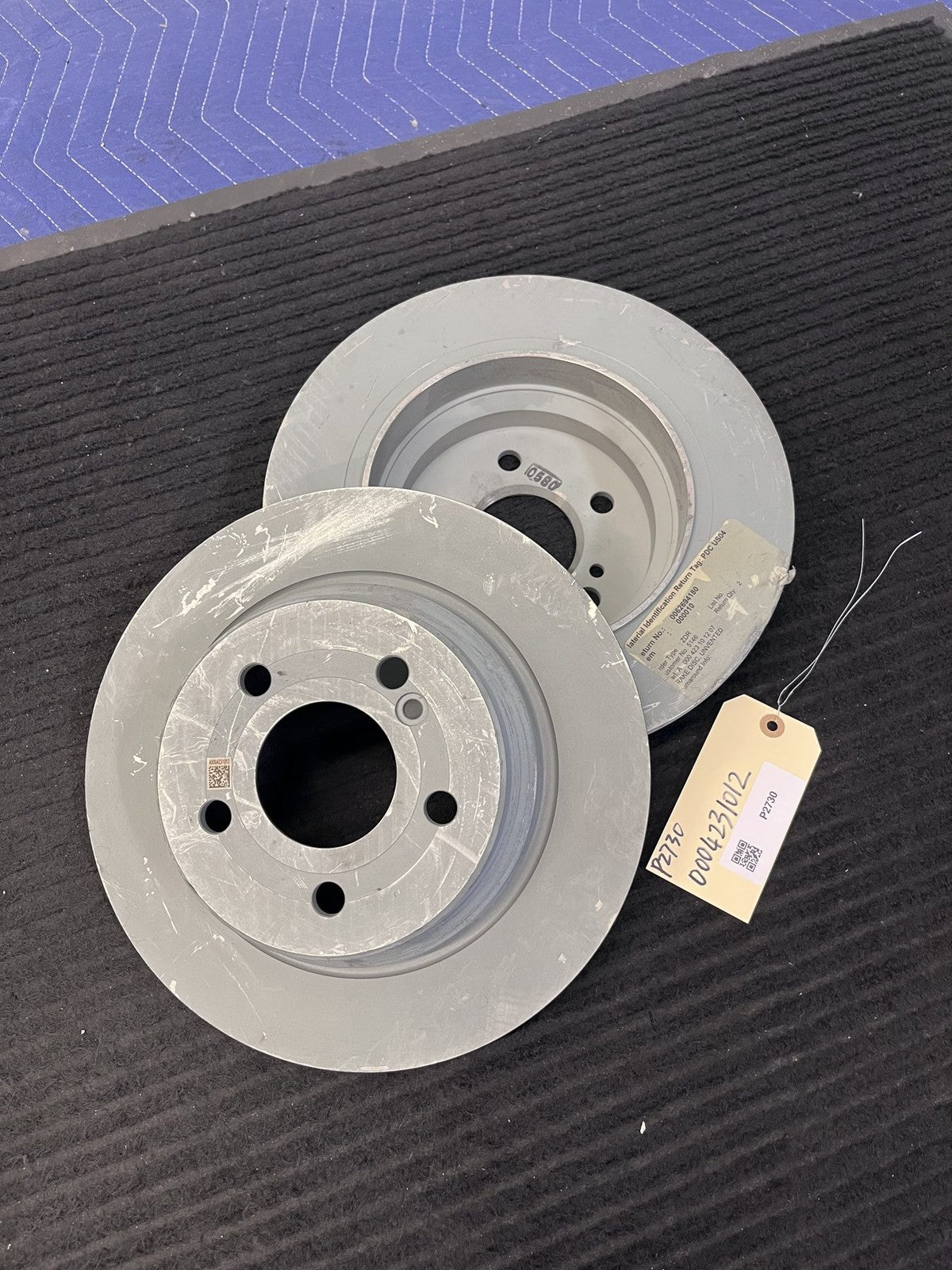 2003-2016 Mercedes-Benz E250 E320 E350 E500 Rear Brake Rotor Pair OEM A0004231012 - eBay image 1