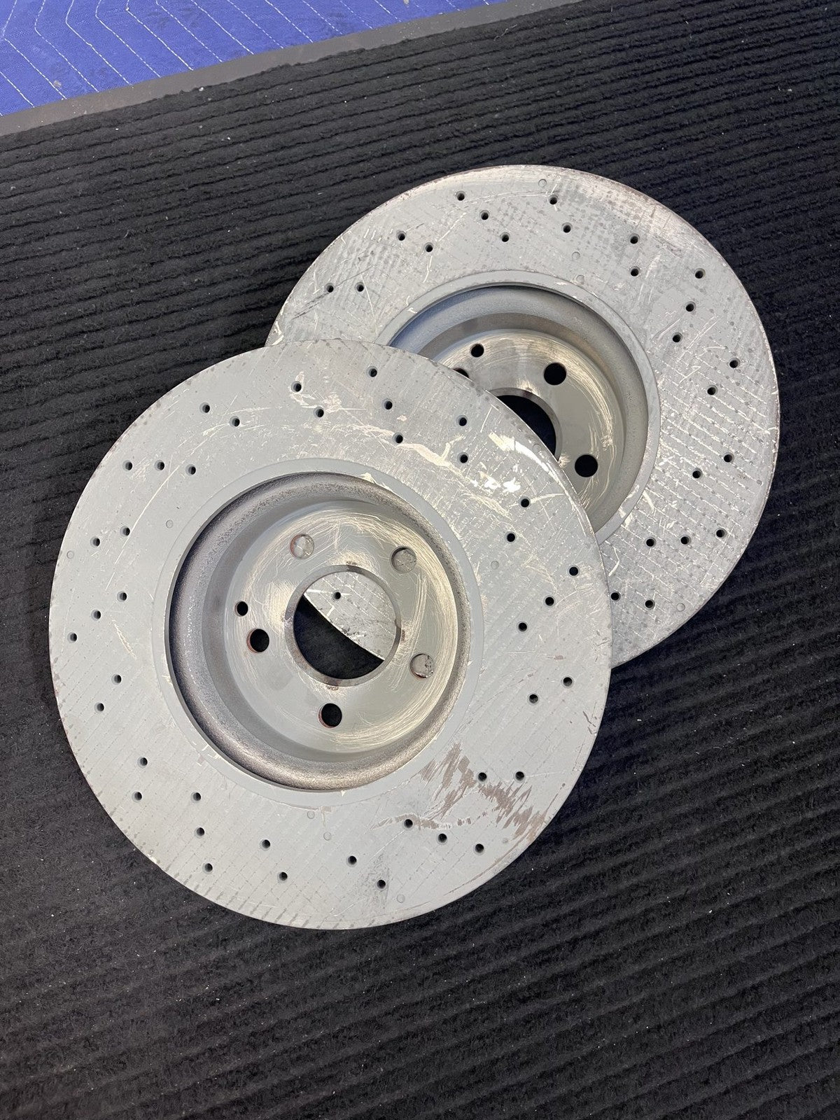 2008-2015 Mercedes-Benz C350 2014-2016 E350 Front Rotor Pair OEM A0004213012 - eBay image 5