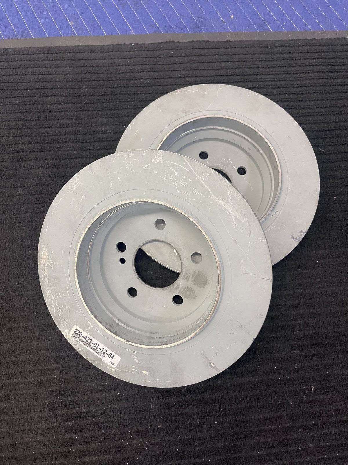 2000-2006 Mercedes-Benz S430 S500 CL500 Rear Brake Rotors Pair OEM A2204230112 - eBay image 6