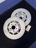 2013-2025 Mercedes-Benz C63 E63 GLC63 SL63 AMG Gt Front Rotors Pair OEM A2314211812 - eBay image 1