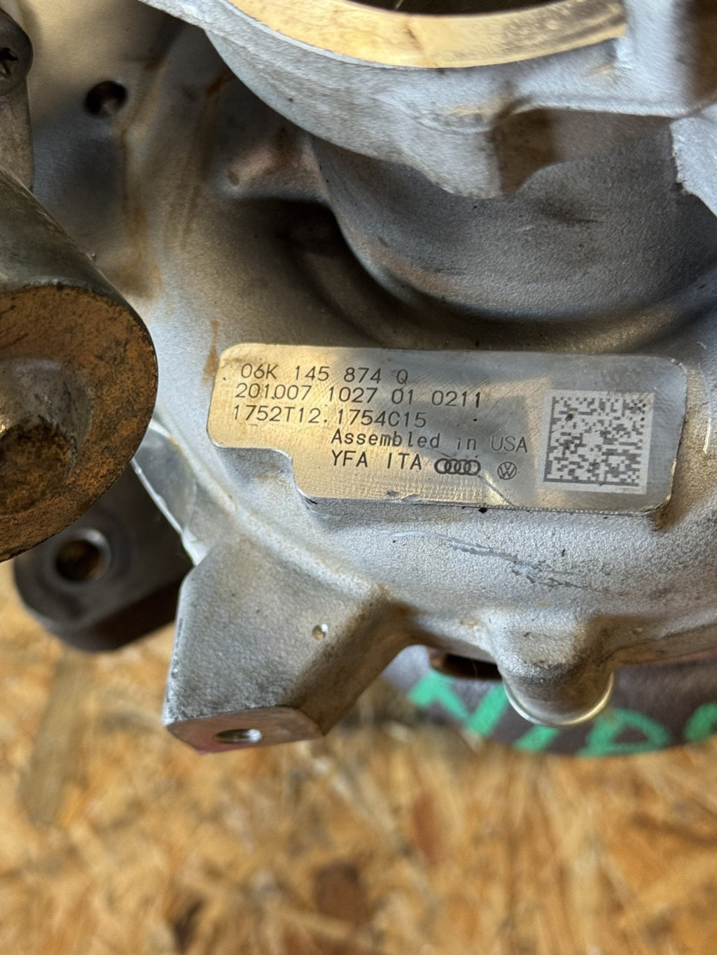 2015-2020 Audi A3 TT VW Golf GTI Jetta 1.8T 2.0T Turbocharger 06K145874Q IHI OEM - eBay image 11