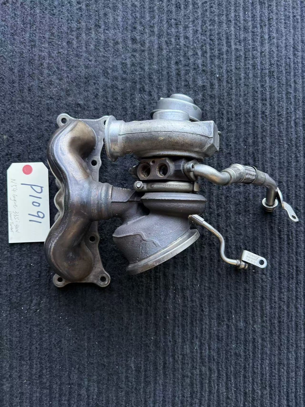 BMW 740i 740Li X6 3.0L Turbocharger OEM Mhi 49131-07238 TD03L4 7562797-02 - eBay image 1