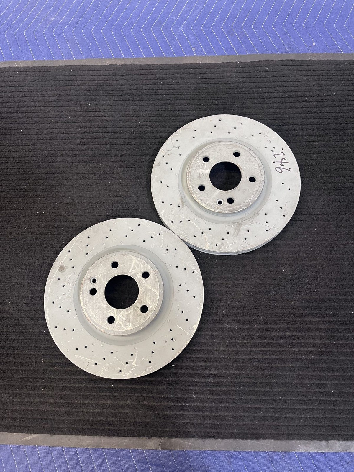 2014-20 Mercedes-Benz CLA250 GLA250 Front Brake Rotor Pair OEM A246421271290 - eBay image 5